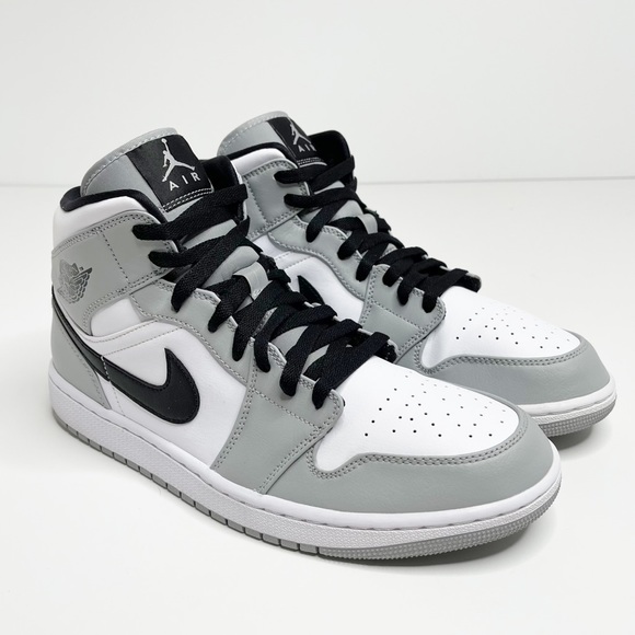 Jordan Other - Nike Air Jordan 1 Mid Light Smoke Grey